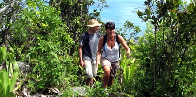 Trekking at Ile Rodrigues