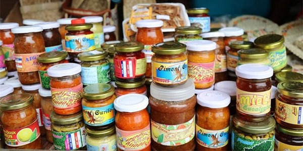 Port Mathurin Market Local Products